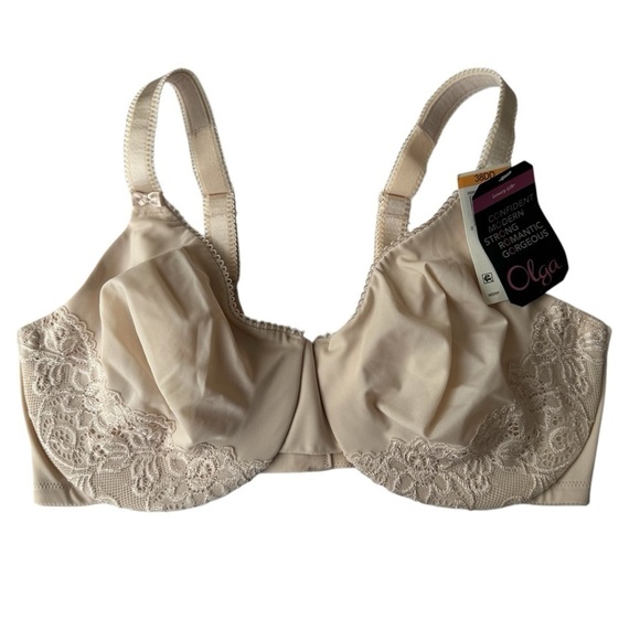 Olga® Underwire Bra Luxury Lift, Ivory, 35063, Size 38DD, NWT - Picture 3 of 9